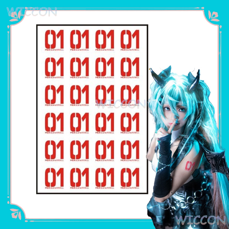 Anime Merchandise Europe - wona/Tattoo Sticker Arm Waterproof Temporary Mikuku