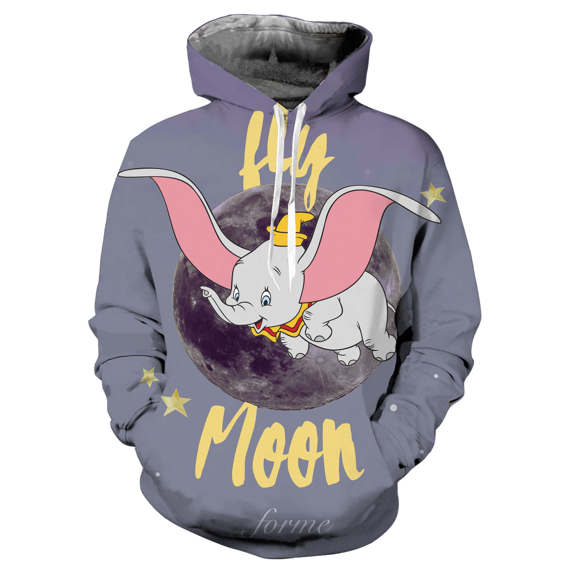 Anime Merchandise Hoodie - New Style Dumbo The Flying Elephant