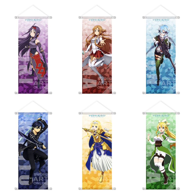 Anime Merchandise Posters - Sword Art Online Anime Peripheral Asuna
