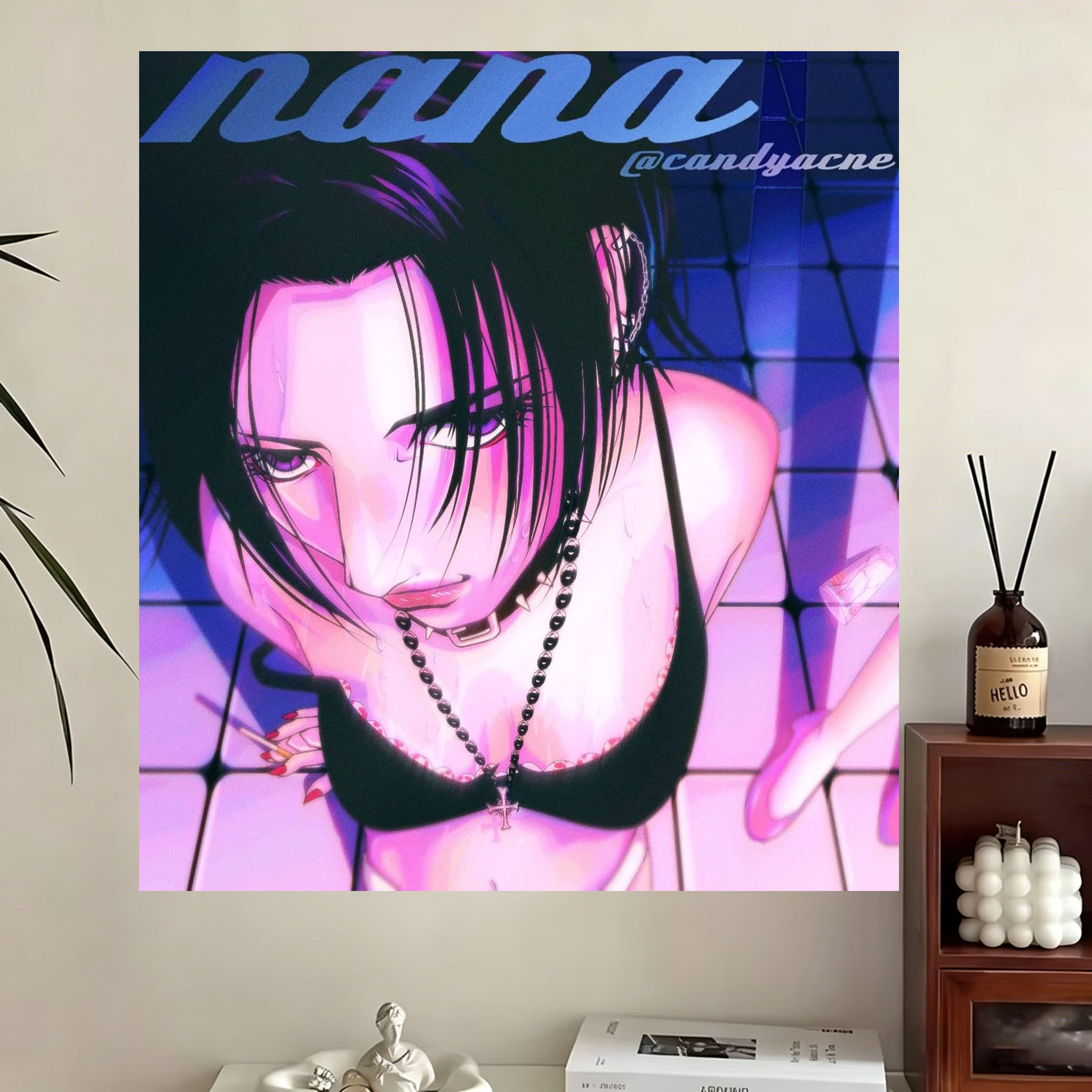 Anime Merchandise In Japanese - VIKAMA NANA Komatsu Nana Tapestry Japanese