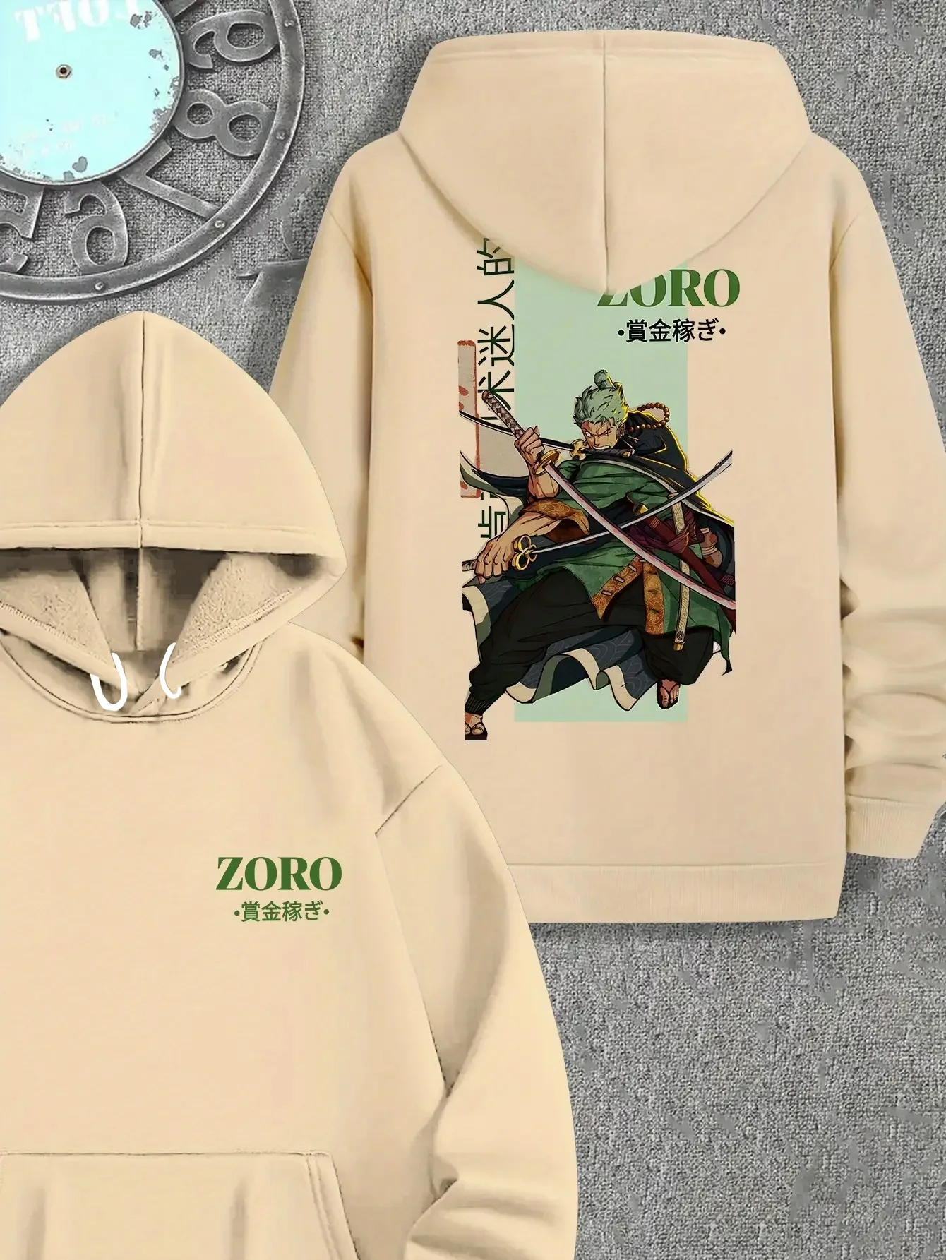 Anime Merchandise Hoodie - One Piece Chopper Q-Version Printed T-Shirt,