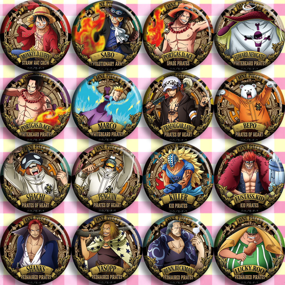 ONEPIECE Anime Badge C Style L - Anime Merchandise In Japanese recension och pris