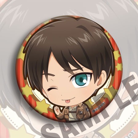 Attack on Titan Anime Badge 58 - Anime Merchandise Posters recension och pris
