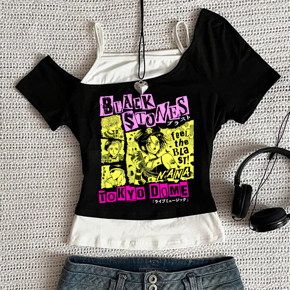 Y2k Nana Osaki Graphic T Shirt - Nana Anime Merchandise recension och pris