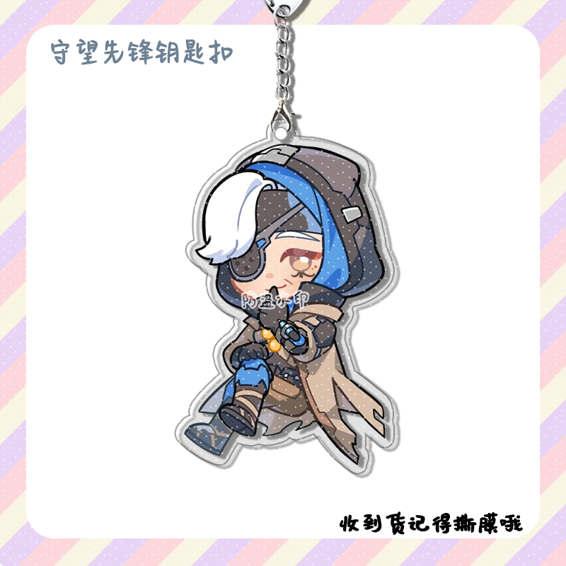 4pcs Anime Game Overwatch  Col - Anime Merchandise Bag recension och pris