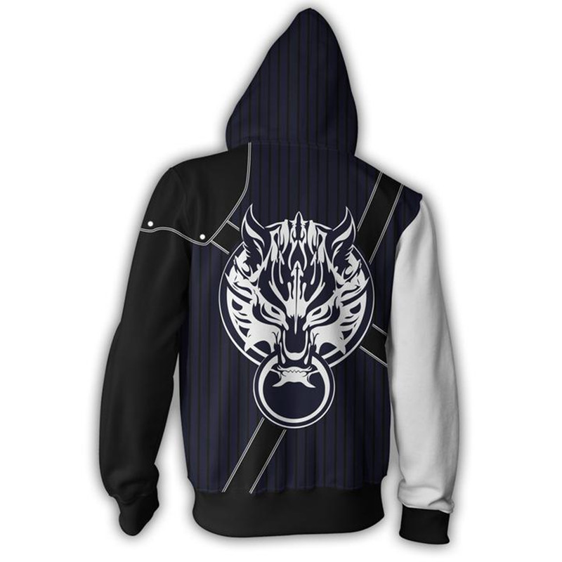 Final Fantasy Hoodie Digital P - Anime Merchandise Hoodie recension och pris