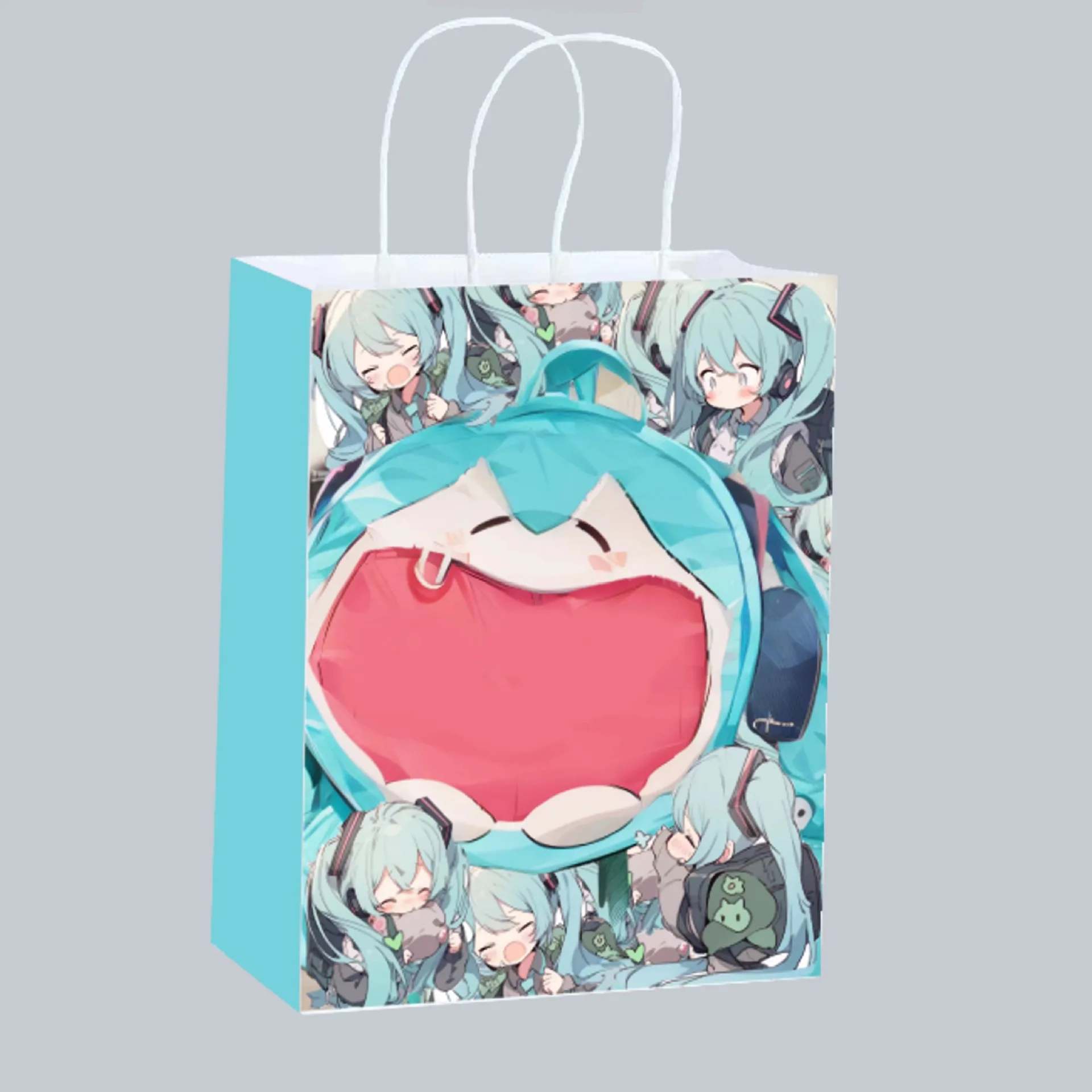 Cute Anime Hatsune Miku Paper  - Anime Merchandise Bag recension och pris