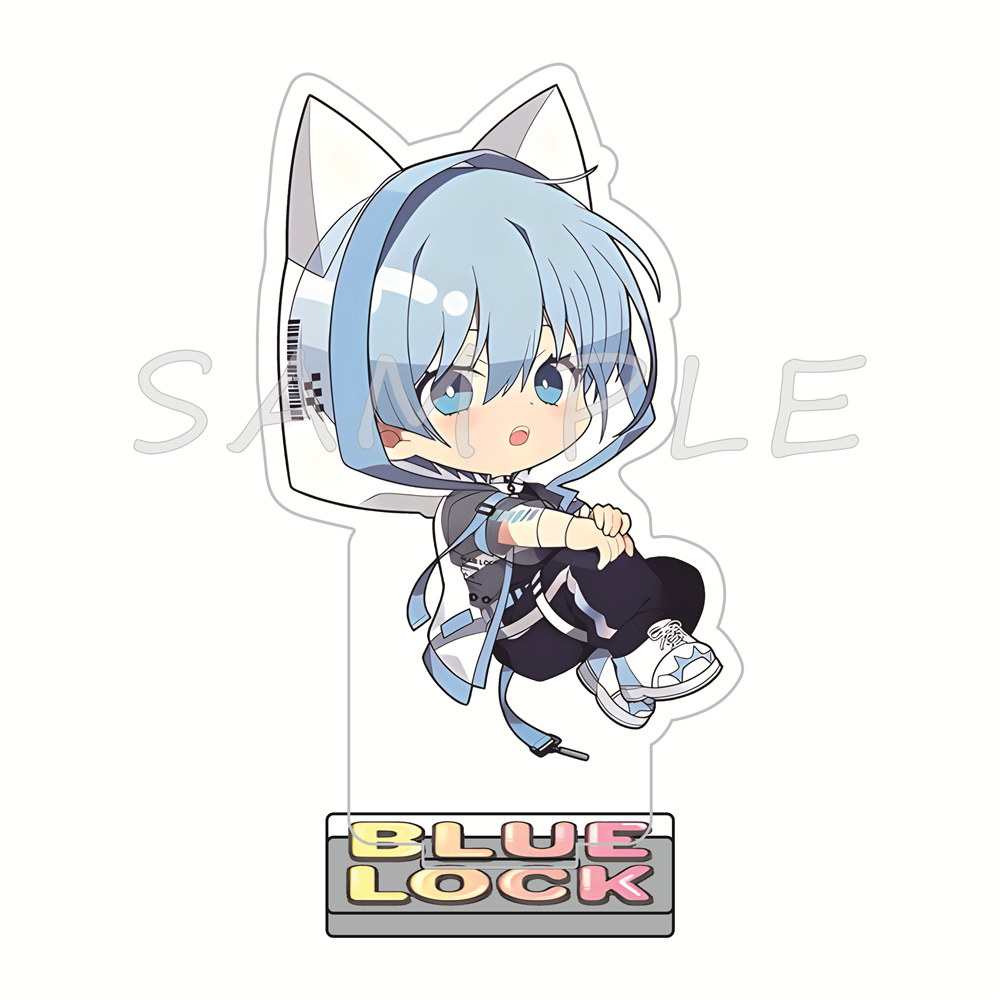 Blue Lock 10cm Acrylic Stand F - Anime Merchandise Hoodie recension och pris