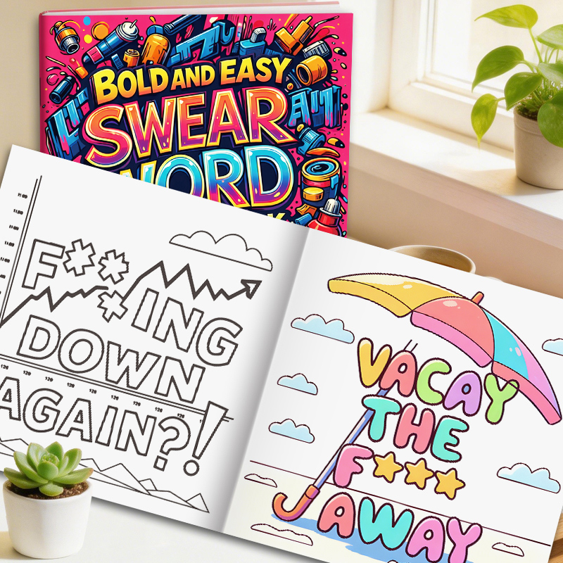 Adult Coloring Book with Witty - Art Book Illustration recension och pris