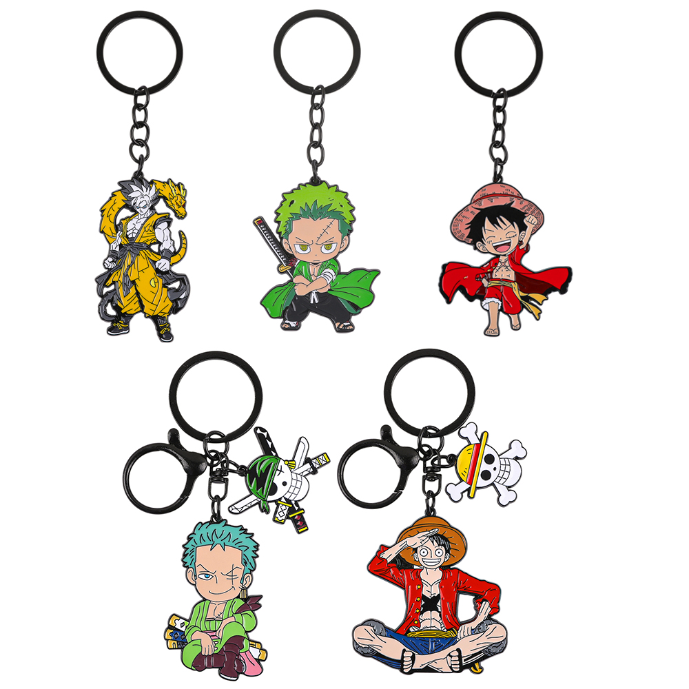 One Piece Anime Keychain Set - - Anime One Piece Merchandise recension och pris