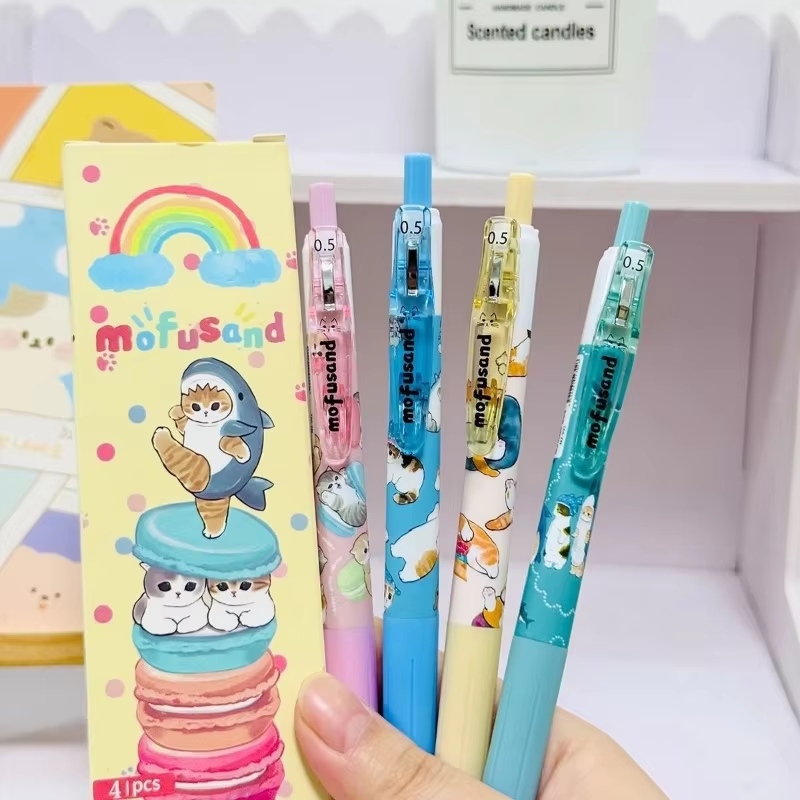 4 pcs mofusand creative cute a - Anime Merchandise Types recension och pris
