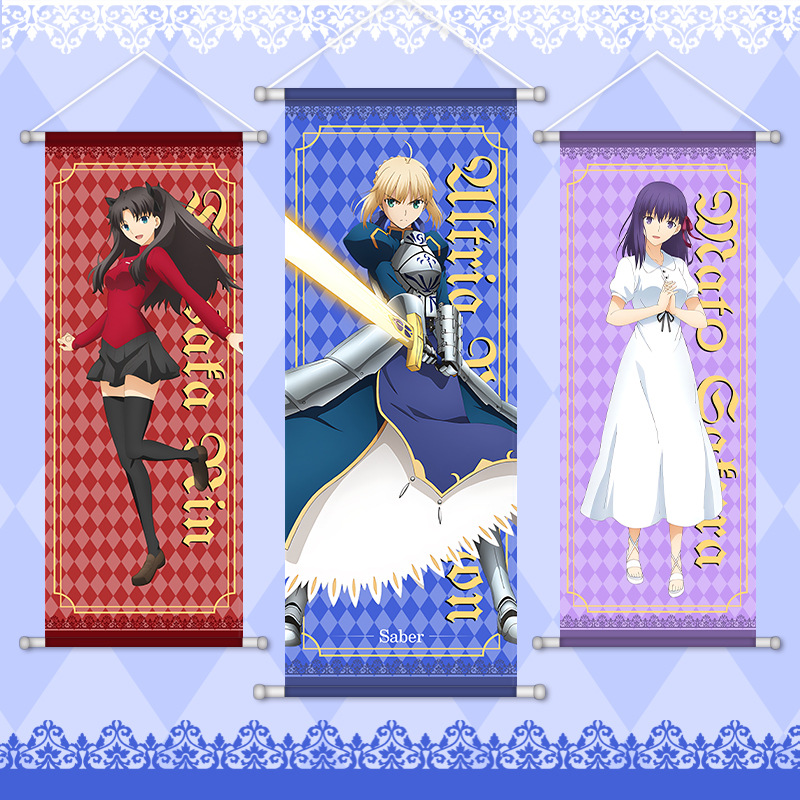 Fate Game Anime Peripheral Han - Anime Merchandise Posters recension och pris