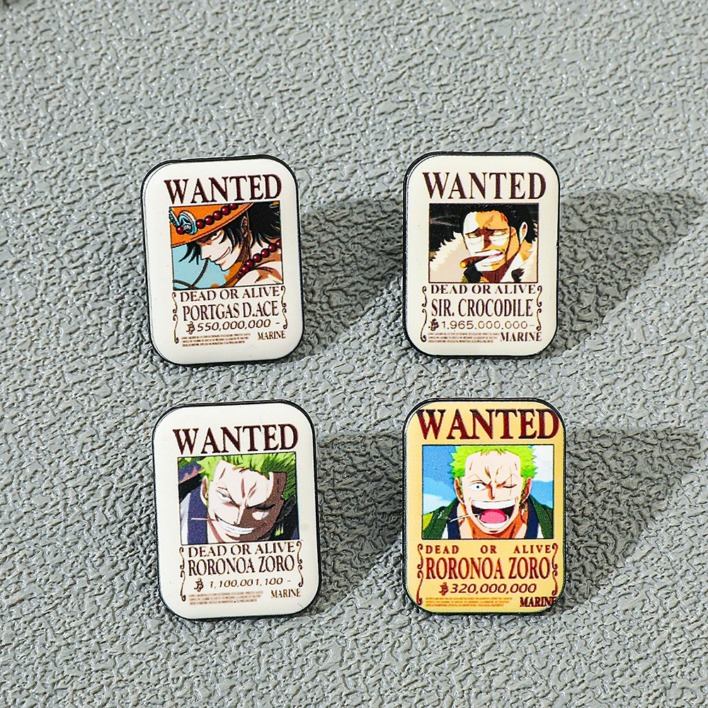 4 Pcs ONE PIECE Cartoon Anime  - Anime One Piece Merchandise recension och pris