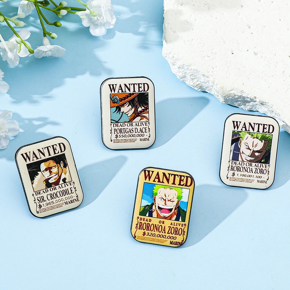 4 Pcs ONE PIECE Cartoon Anime  - Anime One Piece Merchandise recension och pris
