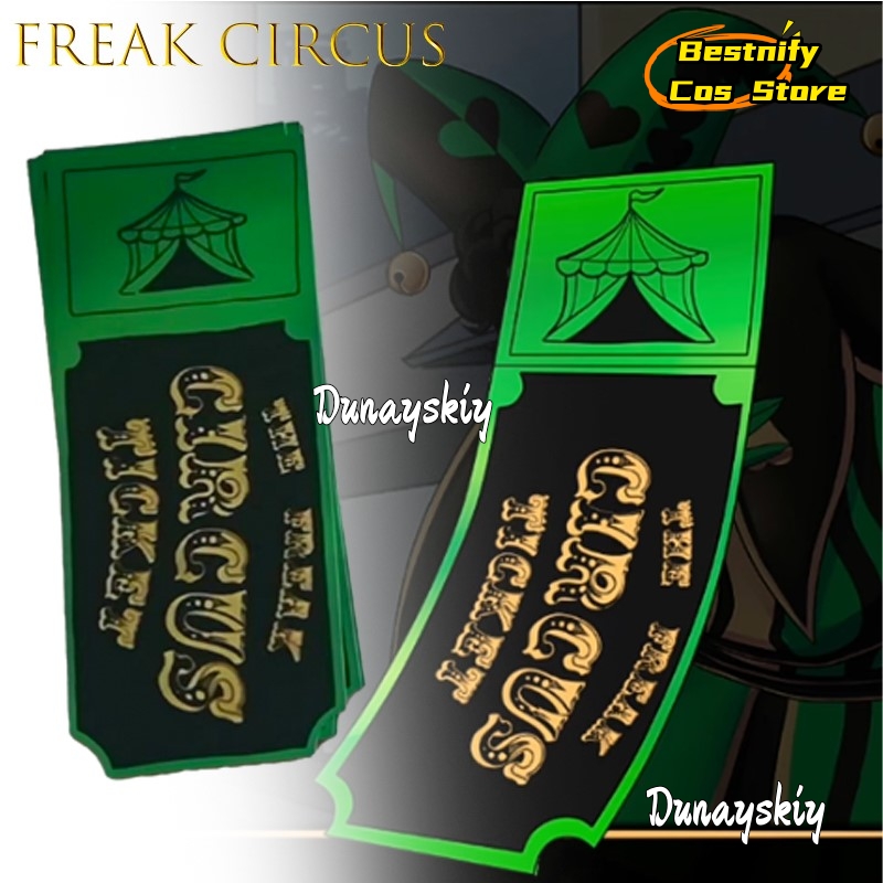 BFreak Circus Ticket Card Red  - Anime Merchandise In Japanese recension och pris
