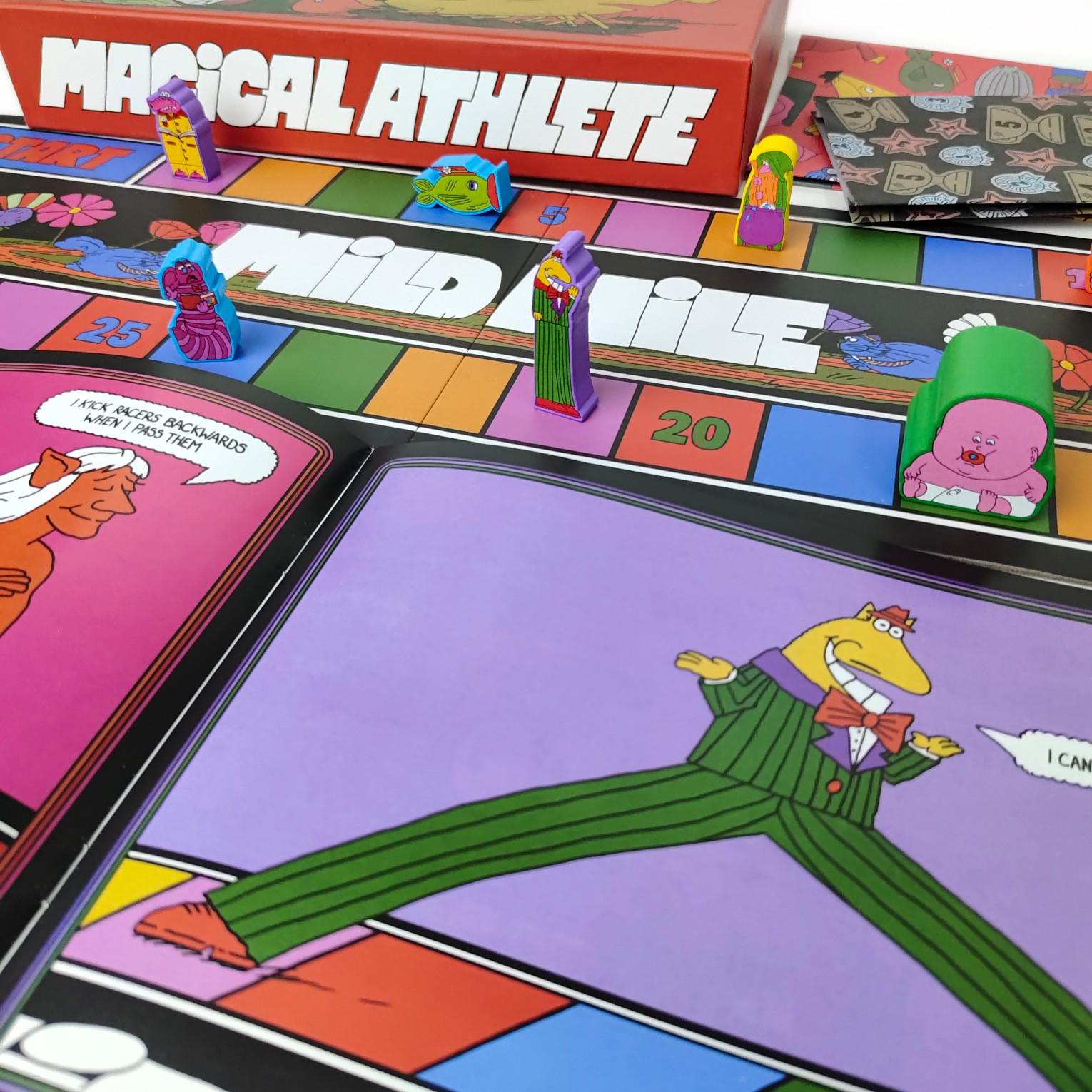 MAGICAL ATHLETE Card Game Part - Themed Playing Card recension och pris