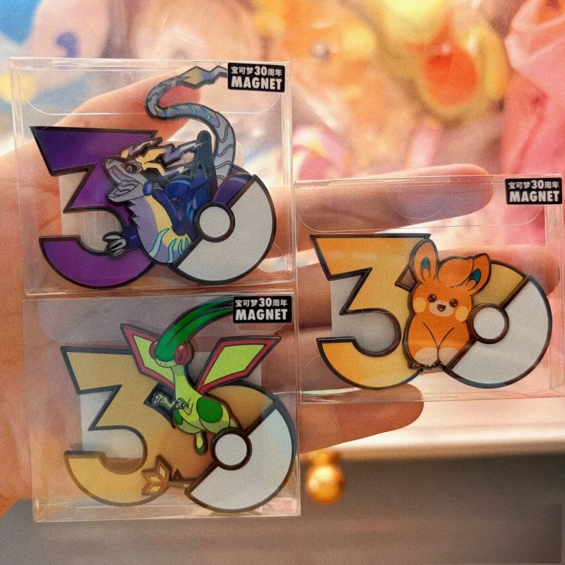 Genuine Pokémon PTCG 30th Anni - Anime Merchandise Types recension och pris
