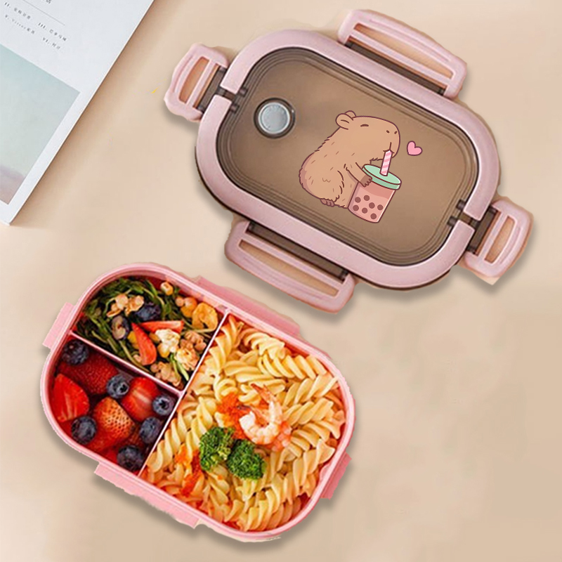Capybara Bento Lunch Box Anime - Manga Storage Box recension och pris