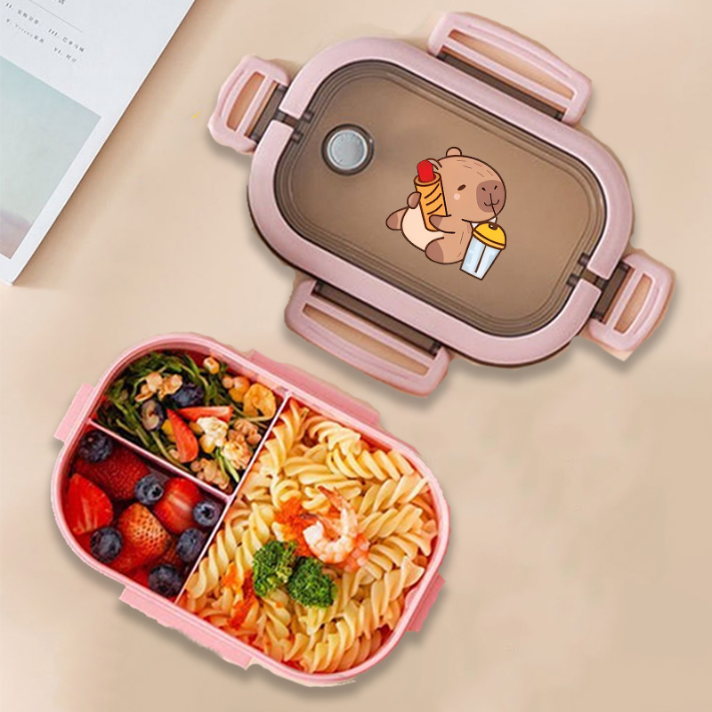 Capybara Bento Lunch Box Anime - Manga Storage Box recension och pris