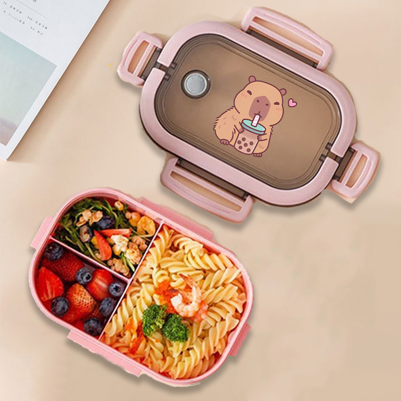 Capybara Bento Lunch Box Anime - Manga Storage Box recension och pris