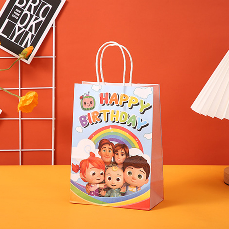 Cocomelons Party Gift Bag Set  - Anime Merchandise Bag recension och pris