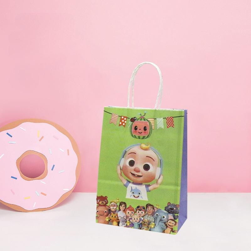 Cocomelons Party Gift Bag Set  - Anime Merchandise Bag recension och pris