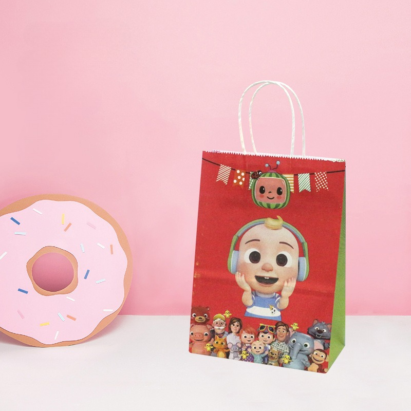 Cocomelons Party Gift Bag Set  - Anime Merchandise Bag recension och pris