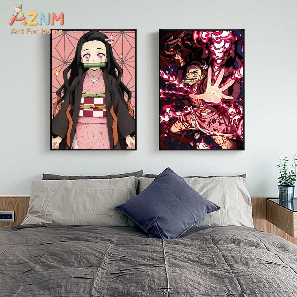 AZNM Demon Slayer Kamado Nezuk - Anime Merchandise Posters recension och pris