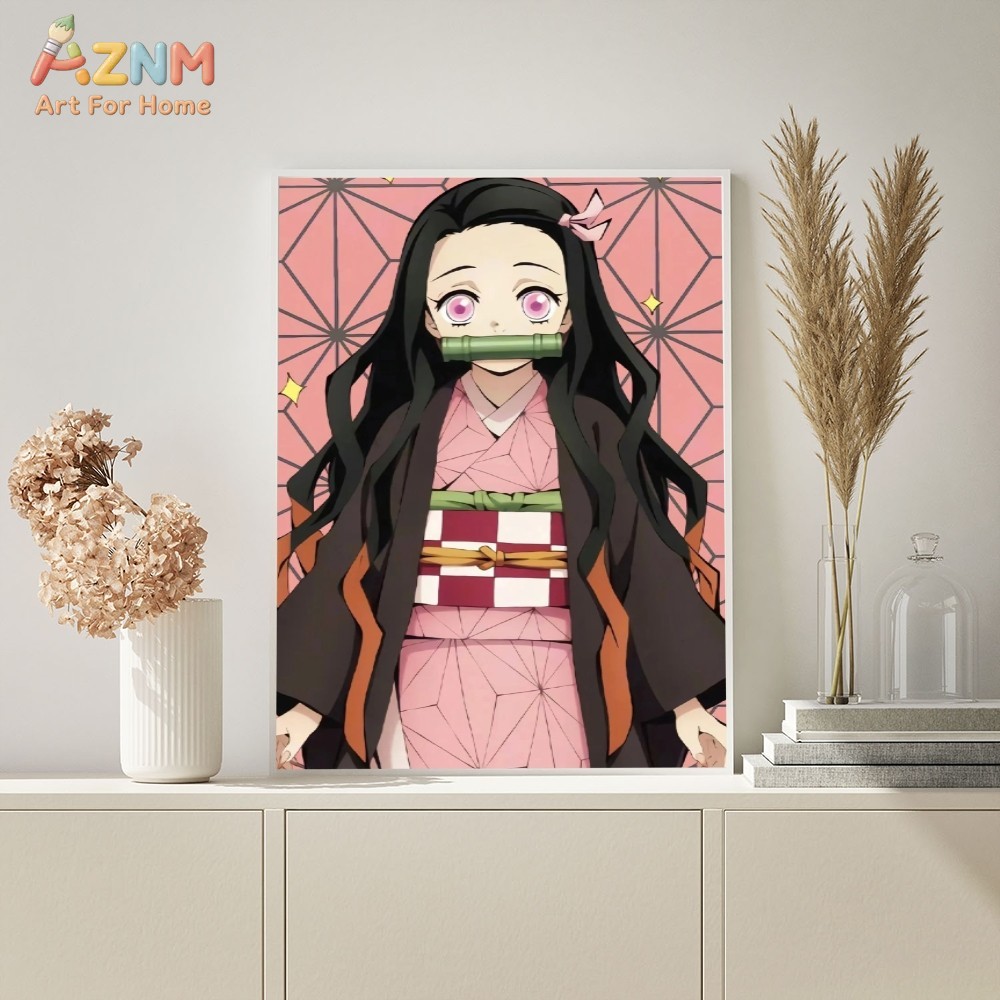 AZNM Demon Slayer Kamado Nezuk - Anime Merchandise Posters recension och pris