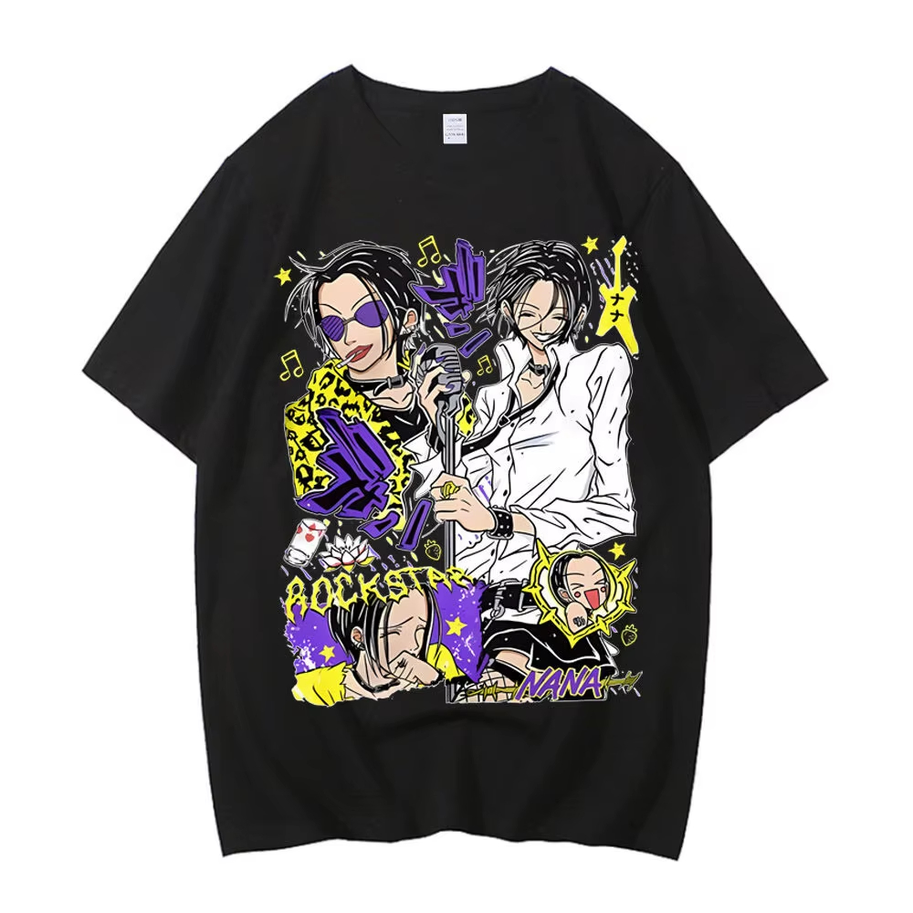 NANA Anime Graphic T-shirt Vin - Nana Anime Merchandise recension och pris
