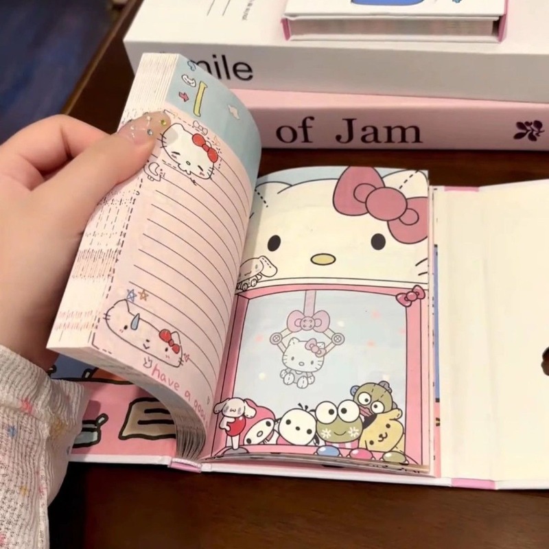 Hello Kitty Hollow Out Three F - Art Book Illustration recension och pris