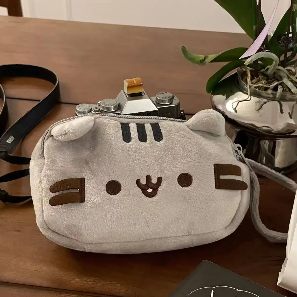 Cute Pusheen Pencil Case Carto - Anime Merchandise Bag recension och pris